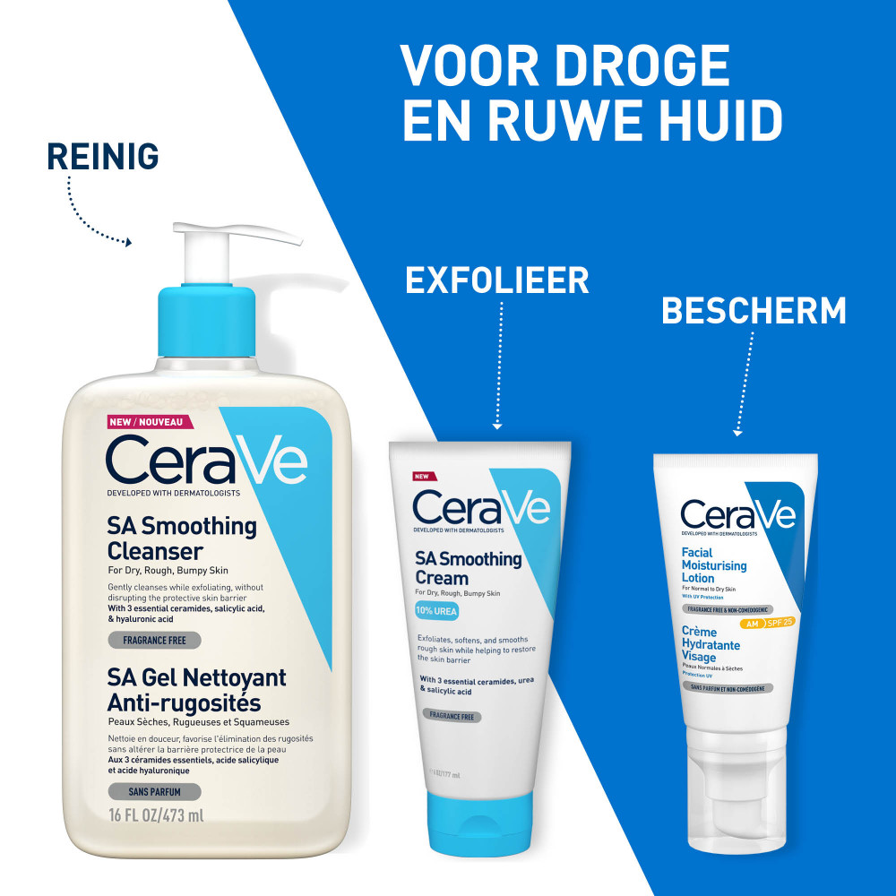 CeraVe SA Anti-Ruwe Huid Reiniger 473ml