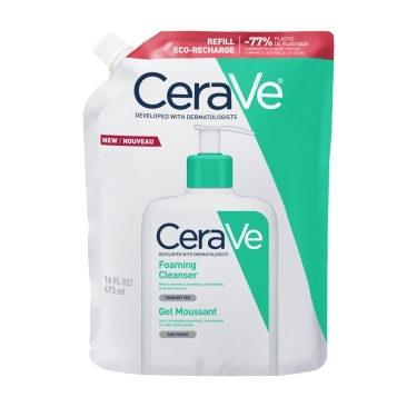 CeraVe Schuimende Reinigingsgel Navul Normale tot Vette huid  473ml