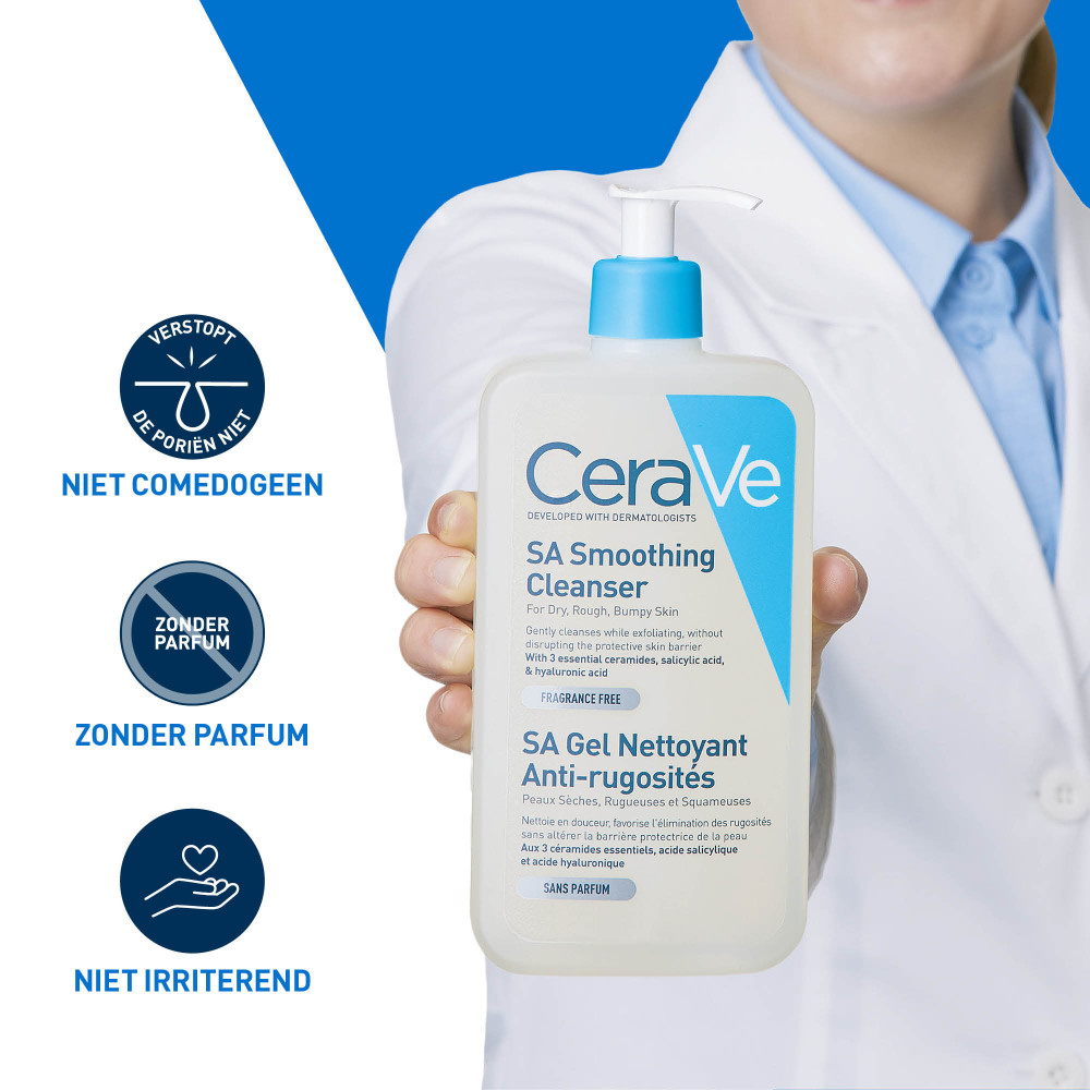 CeraVe SA Anti-Ruwe Huid Reiniger 236ml