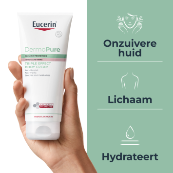 Eucerin DermoPure Triple Action Lichaamscrème 200ml