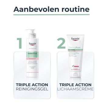 Eucerin DermoPure Triple Action Lichaamscrème 200ml