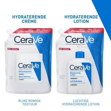 CeraVe Hydraterende Melk Navul Droge tot Zeer Droge Huid 473ml